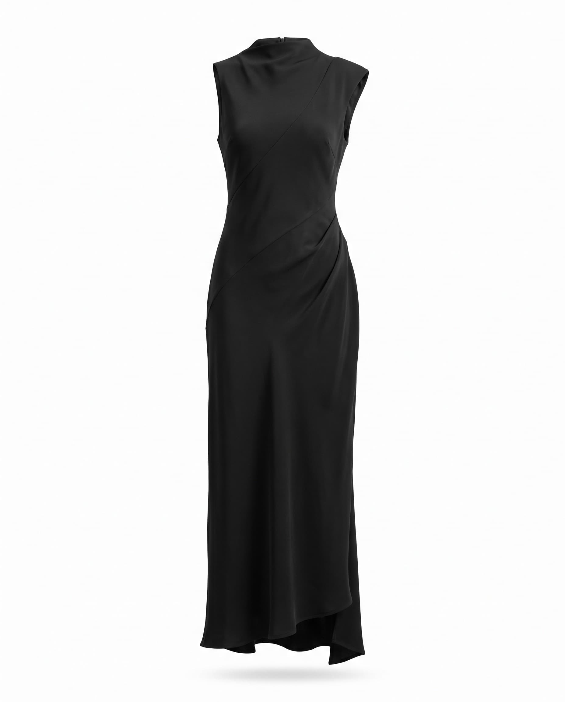 Bias Cut Column Dress, view 1